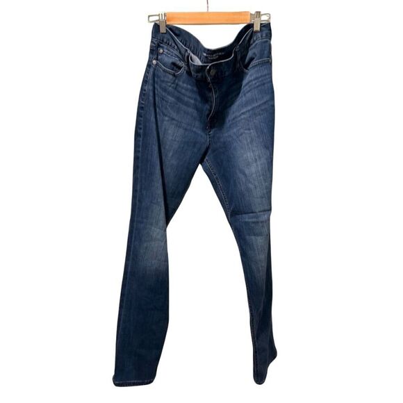 Banana Republic Men's Slim Fit Jeans Medium Wash Size 35x32 Blue Denim - Picture 2 of 4